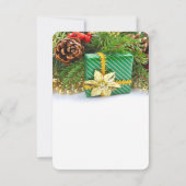 Vakantie Kerstcadeau Bewaar de datum Save The Date (Achterkant)