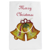 Vakantie kerstcadeau Cadeau cadeau Medium Cadeauzakje (Voorkant)