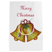 Vakantie kerstcadeau Cadeau cadeau Medium Cadeauzakje (Achterkant)