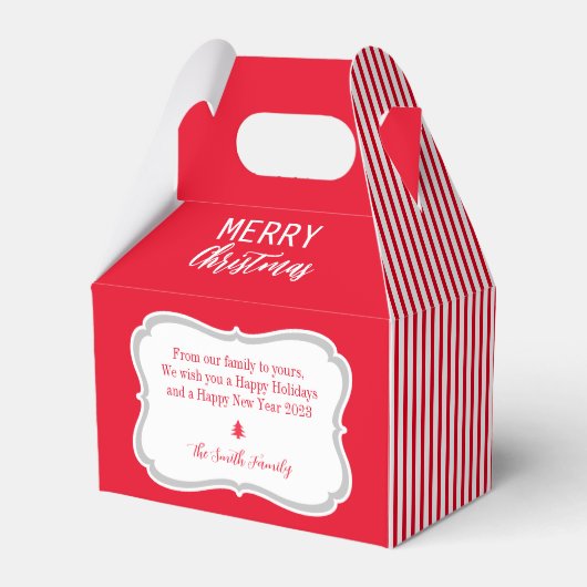 Vakantie/kerstcadeautje/fortuinbox Bedankdoosjes (Achterkant)