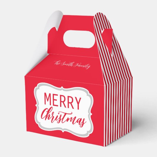 Vakantie/kerstcadeautje/fortuinbox Bedankdoosjes (Voorkant Zijde)