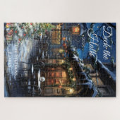 Vakantie Kerstdorp DIner Deck de Hallen Legpuzzel (Horizontaal)