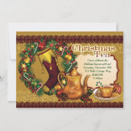 Vakantie Kerstfeest Uitnodigingen