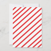 Vakantie kerstfeest vrolijke voeten Santa & Mrs. Kaart (Achterkant)