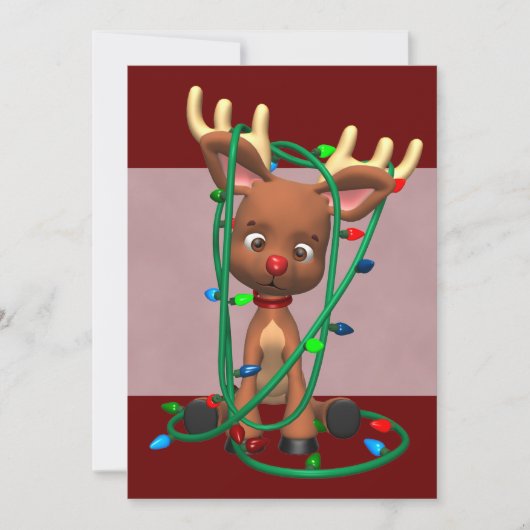 Vakantie kerstfeestdagen kaart (Voorkant)
