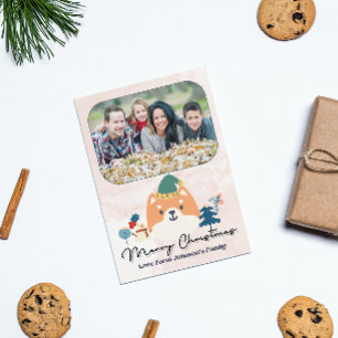 Vakantie Kerstmis aanpassen afbeelding Briefkaart