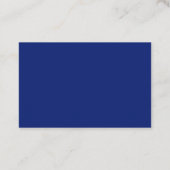 Vakantie Kerstmis Bedrijf Gepersonaliseerde Naam Visitekaartje (Achterkant)