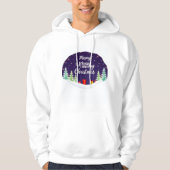 Vakantie-Kerstmis Hoodie (Voorkant)