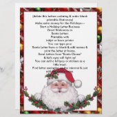 Vakantie kerstmis in Santa Letterhead (Voorkant / Achterkant)