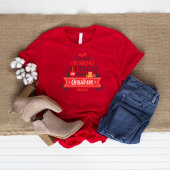 Vakantie Kerstmis Moderne Typografie T-shirt