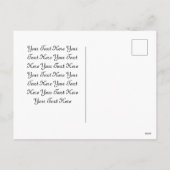 Vakantie Kerstmis Muis met hollies Feestdagenkaart (Achterkant)