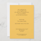 Vakantie Kerstmis Portugees feestelijk huis feest Kaart (Achterkant)