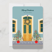 Vakantie Kerstmis Portugees feestelijk huis Kaart (Voorkant)