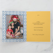 Vakantie Kerstmis Portugees feestelijk huis Kaart (Binnen)