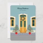 Vakantie Kerstmis Portugees feestelijk huis Kaart (Voorkant)