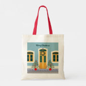 Vakantie Kerstmis Portugees feestelijk huis Tote Bag (Achterkant)