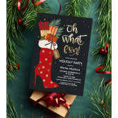 Vakantie Kerstmis Stiletto Laarzen Kaart