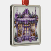   VAKANTIE KERSTMIS STOREFRONT METALEN ORNAMENT (Rechts)