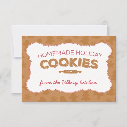 Vakantie kerstrecusie of briefkaart (Voorkant)