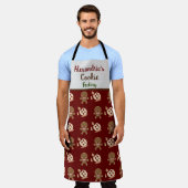 Vakantie Kersttijd Leuk Familie Cookie Baken Schort (Gedragen)