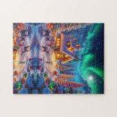 Vakantie kerstvibes legpuzzel (Horizontaal)