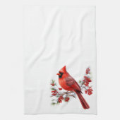 Vakantie keuken handdoek-kardinaal theedoek (Verticaal)