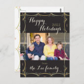 Vakantie  Klassiek Briefkaart (Voorkant / Achterkant)