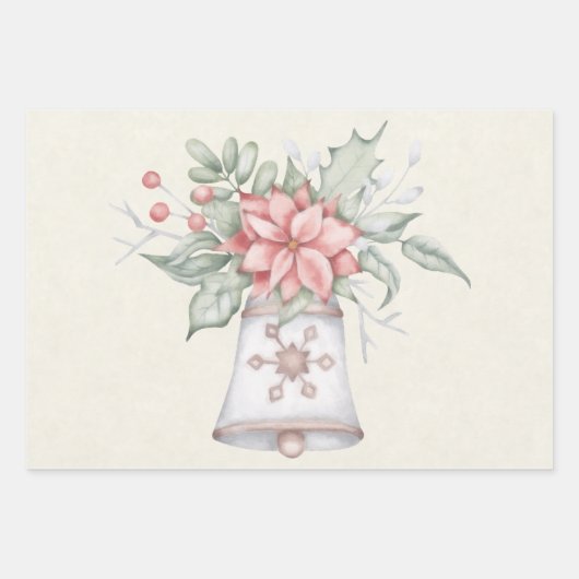 Vakantie klassiek inpakpapier vel (Voorkant)