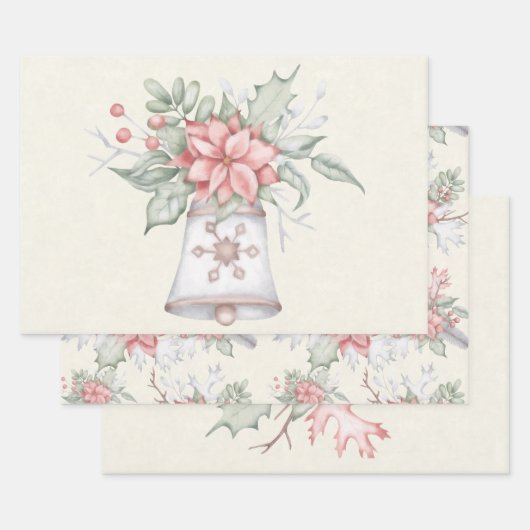 Vakantie klassiek inpakpapier vel (Set)