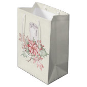 Vakantie Klassieke A Gift Bag Medium Cadeauzakje (Achterkant Gekanteld)