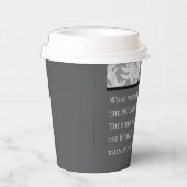 VAKANTIE klein Papieren Bekers (Rechts)