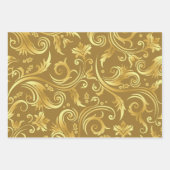 Vakantie Kleur Wrapping Papier Flat Sheet Set van  Inpakpapier Vel (Voorkant 3)