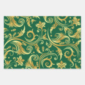 Vakantie Kleur Wrapping Papier Flat Sheet Set van  Inpakpapier Vel (Voorkant 2)