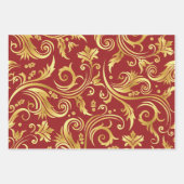 Vakantie Kleur Wrapping Papier Flat Sheet Set van  Inpakpapier Vel (Voorkant)