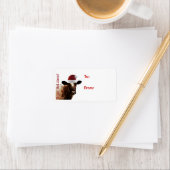 Vakantie Koe cadeau labels (Insitu)