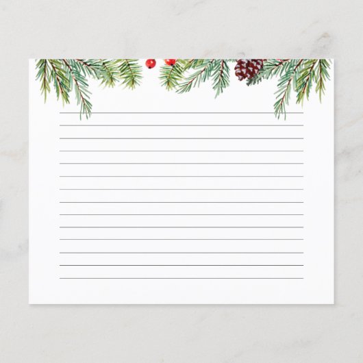 Vakantie Koekjeswisselaar bakkers Recipcard (Achterkant)