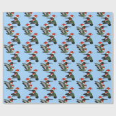 Vakantie kolibries cadeaupapier (Vlak)