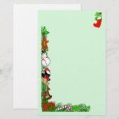 Vakantie koopt briefpapier (Voorkant / Achterkant)