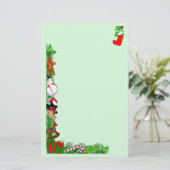 Vakantie koopt briefpapier (Staand voorkant)