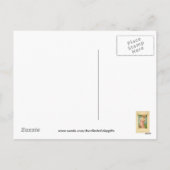 Vakantie Kunst Paas Briefkaart (Achterkant)