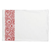 Vakantie Kussensloop-Snowflakes Kussensloop (Achterkant)