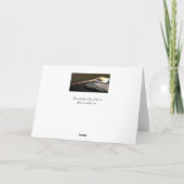 Vakantie Kust Bruine Pelikanen Bedankkaart (Achterkant)