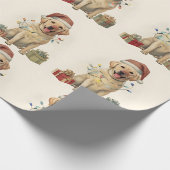 Vakantie Labrador Retriever Inpakpapier, Gift Cadeaupapier (Hoek)