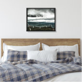 Vakantie land, Maine Canvas Afdruk (Insitu (Slaapkamer))