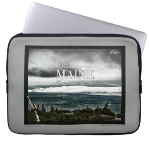 Vakantie land, Maine Laptop Sleeve