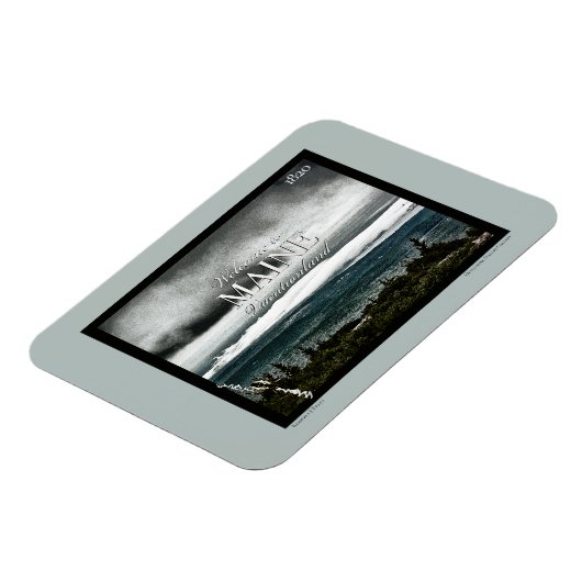 Vakantie land, Maine Magneet (Linkerzijde)