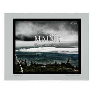Vakantie land, Maine Perfect Poster