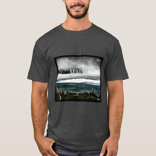 Vakantie land, Maine T-shirt (Voorkant)