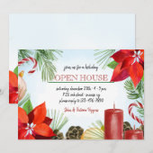 Vakantie Lijst Open House Uitnodiging (Voorkant / Achterkant)