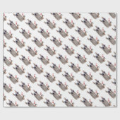 Vakantie Llama Cadeaupapier (Vlak)